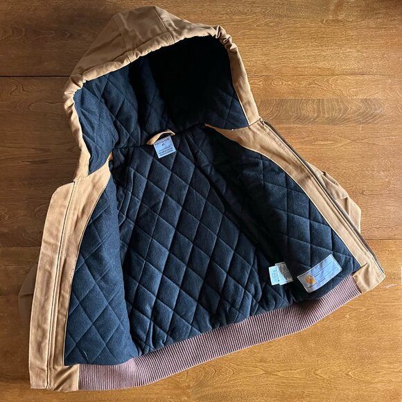 Carhartt tan canvas jacket 4T NWOT - Picture 5 of 7